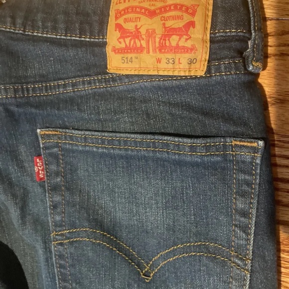 Levi’s 514 relaxed fit men’s jeans 33 x 30 - Picture 2 of 7